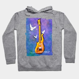 When doves cry #music Hoodie